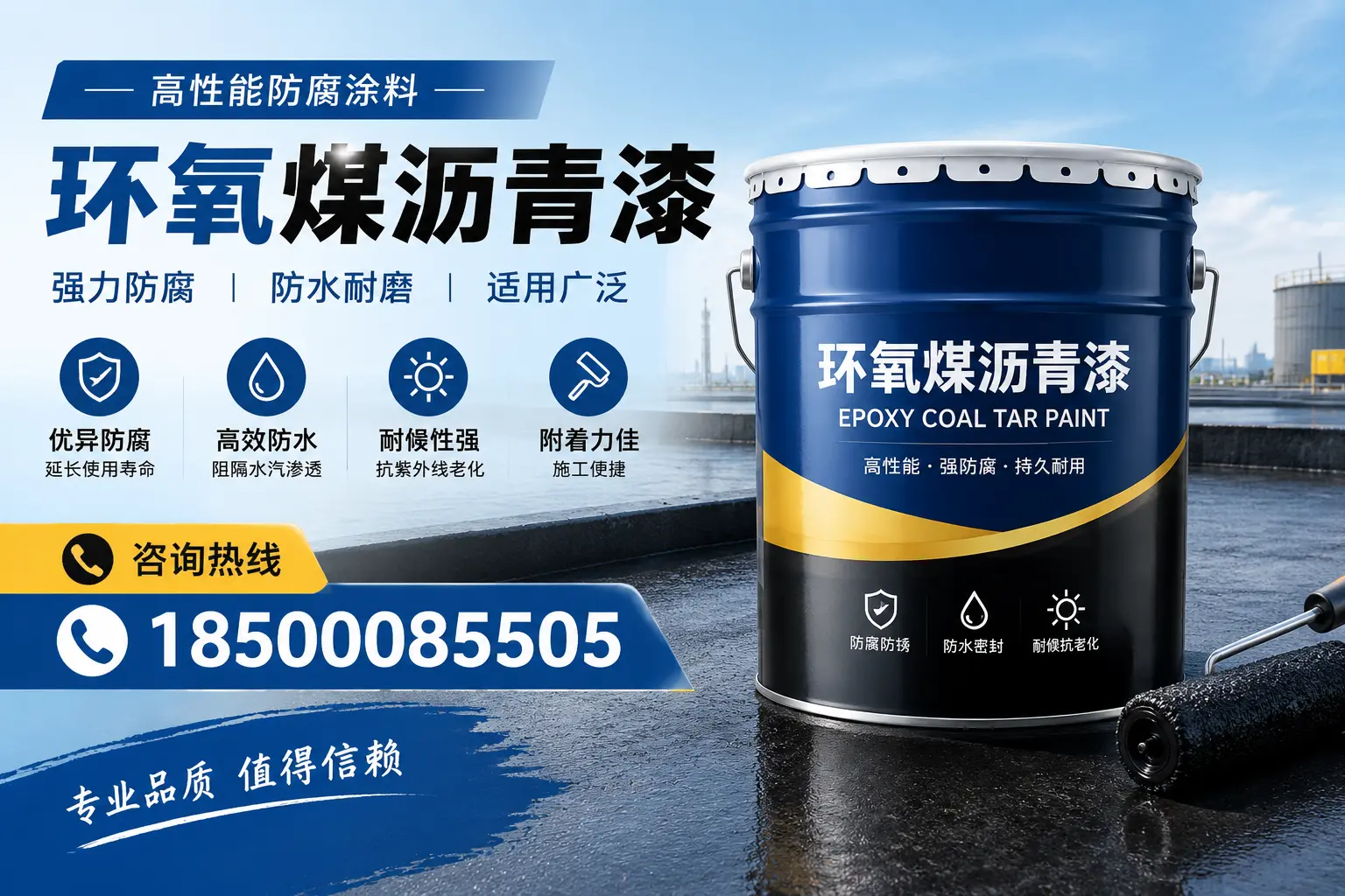 环氧煤沥青漆的主要成分与功能，义马用户深度了解